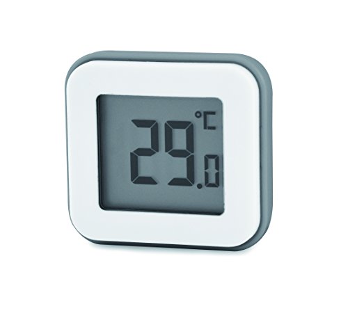 SCS Sentinel - HCN0048 - Termómetro digital interior para posar, suspender o Embly - Temperatura doméstica -30 ° C a 60 ° C - Batería LR1130 - Digitormo Magnet