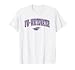 Elite Authentics Wisconsin Whitewater Warhawks Arch Over Logo T-Shirt