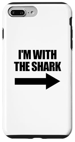 T RX`[ j̎q ̎q LbY e I'm With The Shark X}zP[X iPhone 7 Plus/8 Plus p
