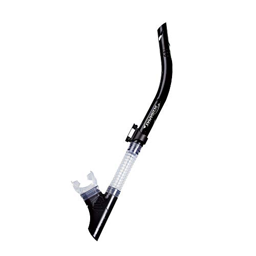 ScubaMax Reflect Dry PRO Snorkel - Black/Clear