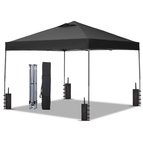 GDY 10x10 Pop Up Canopy Tent, Outdoor Canopy, Patio...