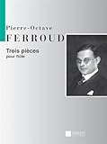 Editions Salabert Trois pieces flute traversiere