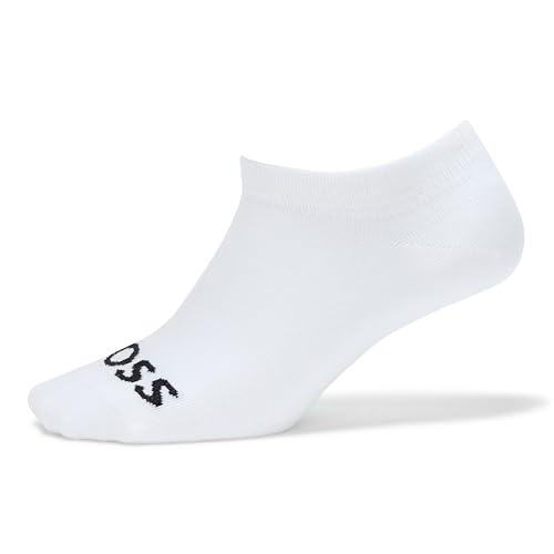 BOSS Mens 3-pack Logo Design Solid Color Ankle Socks