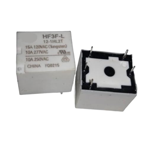 Relé magnético HF3F-L 12-1HL2T 12V 10A conmutador latching de 5 pines