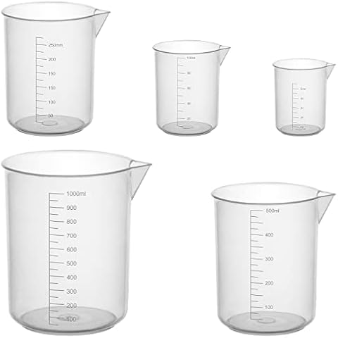 Juego de Vasos Plástico con Pico Vertedor Cover