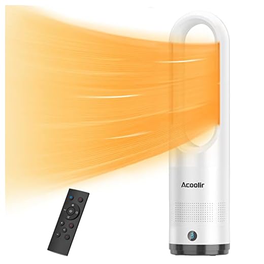 Ventilateur Colonne, Ventilateur Tour Oscillant à 80° avec Télécommande, Nettoyage Facile, 8 Vitesses, Minuterie de 8 Heures, Écran LED, Ventilateur Silencieux pour Chambre à Coucher, Salon, Bureau