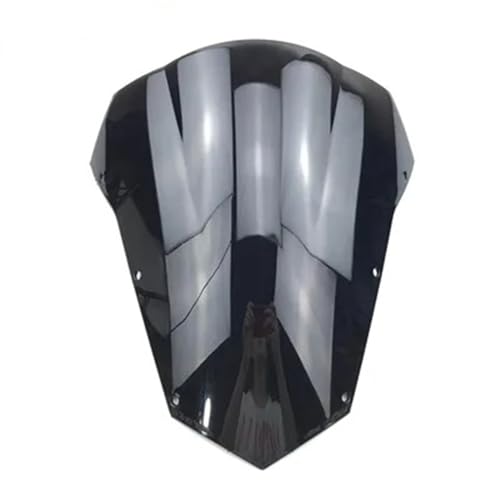 Bulle double bulle FZ6 S2 déviation du vent maximale pour moto Fazer 600 noir