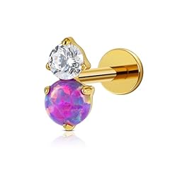 Soldered Clear CZ - Gold