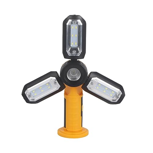 Lampe LED portable rechargeable et aimantée pour éclairage d'urgence extérieur