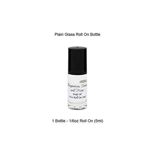 Amber White Perfume/Body Oil (7 Sizes) (1 Bottle 1/6Oz Roll On (5Ml)) #TOP1