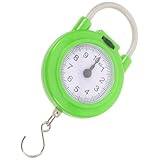 WRITWAA Tragbare Federwaage Gepäckwaage aus Kunststoff und Metall Einfache Handhabung Präzise 10kg Waage für Reisegepäck Leicht und Kompakt für Outdoor und Reisen