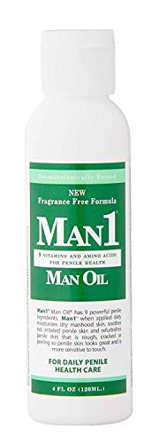 "Man1 Man Oil" 4 oz.- Natural Penile Health Cream - M.B. guarantee