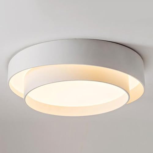 KNBVFHG Lámpara De Techo con Atenuación De Tres Colores Luces De Ahorro De Energía De Instalación Empotrada Lámpara De Panel Redondo Plana Y Moderna con Montaje Empotrado Accesorio De Iluminación