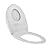 Nuby Family Toilet Seat - Built-in Potty Training Toilet Seat - Fits All Elongated Toilets - Secure and Wiggle-Free - Easy to Install and Remove