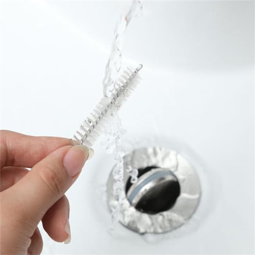 Image of Long Wire Brush sunroof Drain Cleaning Tool for car and Fridge 60-inch X 2 /5 inch,2 Piece
