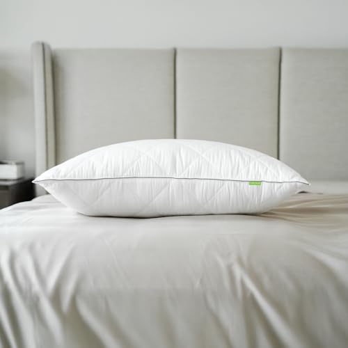 Cariloha Down Feather Pillow | White | King | 38" x 20" |