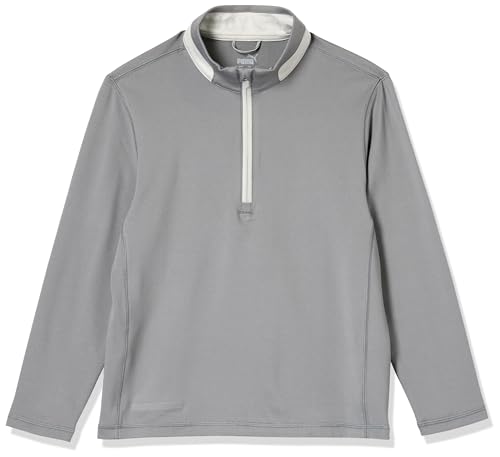 Puma Golf Boy's Lightweight Quarter-Zip Sweater