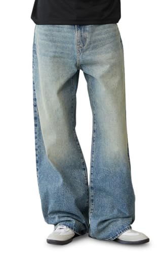 PacSun Men's Blake Extreme Baggy Jeans Medium Blue Tint