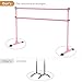 Lifeswell Height Adjustable Ballet Barre, 6ft Heavy Duty Freestanding Dance Bar with Steel Cross Bar, Anti-Slip Sturdy for Kids & Adults, Ideal for Home, Ballet, Fitness, Yoga