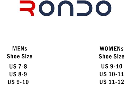 RONDO Unisex Ultra Thin Ankle Socks
