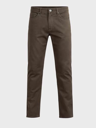 Image of The Indian Garage Co Men Mid-Rise Stretchable Regular Fit Chinos