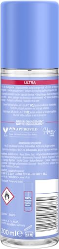 Schwarzkopf TAFT Ultra Fixier lakier do włosów, 200 ml), stopień utrwalenia 4, lakier do włosów odpowiedni do wszystkich rodzajów włosów, wzmocniony spray do stylizacji włosów, formuła wegańska*