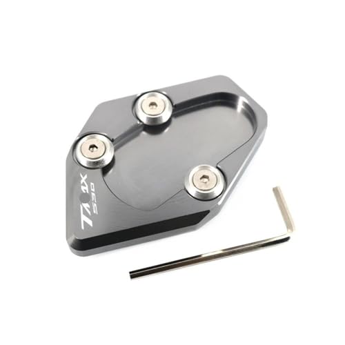 Extension béquille latérale TMAX 530 15-16 plaque support noir