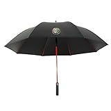 車用傘に適う アルファロメオ 147 アルファ 147 3 ドア GTA/JTD/TS 2000-2008 ビジネス傘 車用 长伞晴雨兼用超撥水日傘,赤 [並行輸入品]