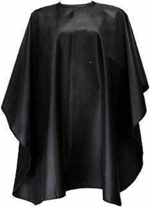 APOEM Professional Salon Barber Hair Styling Tools Hair Coloring Dyeing Cape For Salon Hair Cutting Apron Sheet for Men and Women, Color Black