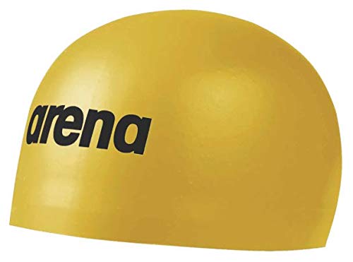 Image of Arena 3D Soft Swim Cap, Gold, Medium