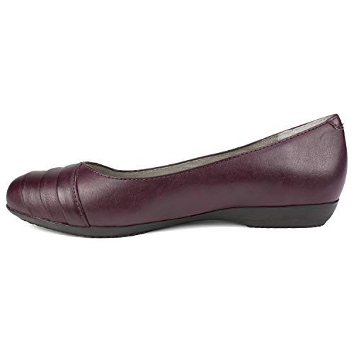 Image of Cliffs by White Mountain Women's Clara Cushioned Ballet Flat