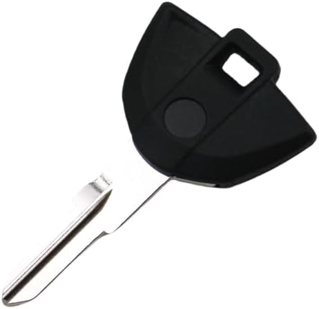 Motorcycle Accessories Replacement Key Blank Key Uncut Blade Embryo for BMW G310R G310 R G 310GS (Black)