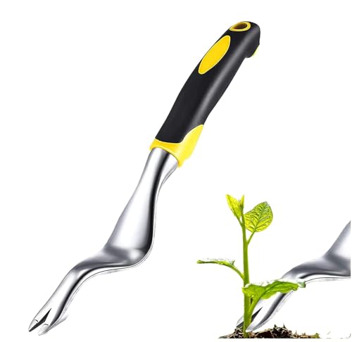 YingBiao Garden Weed Remover Tool Manual Weed Puller Bend-Proof Weed Puller Dandelion Digger Fast and Labor-Saving Aluminium Alloy Puller Weeding Tools for Garden Lawn Yard