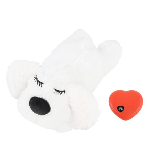 Peluche chien battement de coeur pour des nuits paisibles