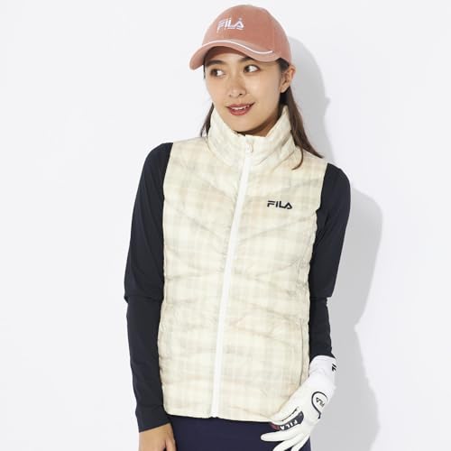 フィラ ゴルフ ダウンベストチェック柄 794203 の商品画像 4