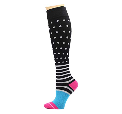 Dr. Motion 4 Pairs Therapeutic Graduated Compression Women's Knee-hi Socks4