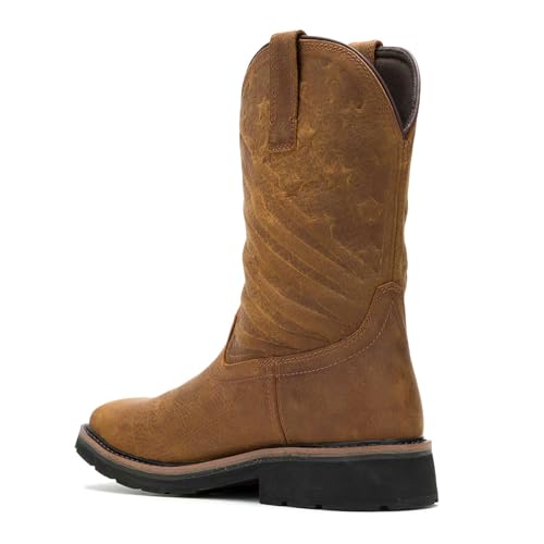 Wolverine Men's Rancher Flag Lx Square Toe Wellington Construction Boot3