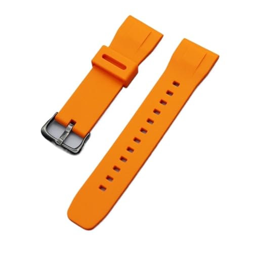 DNYXGDGSL JVI PROTREK V[Y PRG-650/650Y PRG-600 PRW-6600 GA-2000 ΉVREHb`oh Y AEghA X|[c h Xgbv 24mm(Orange black buckle)