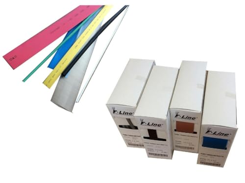 Caja Termo-retractil Negra 25mm, 3 Metros; Ideal para aislar y Proteger Cables eléctricos y componentes electrónicos.