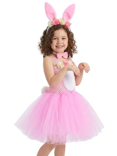 Vestido Tutú Conejito de Pascua para Niñas miniatura 2