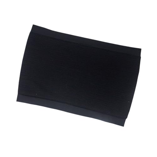 NAMOARLY Breathable Men Waist Trimmer Belt Elastic Slimming Fitness Band for Core Stabilization Comfortable Design for Enhanced Posture and Workout Support Black