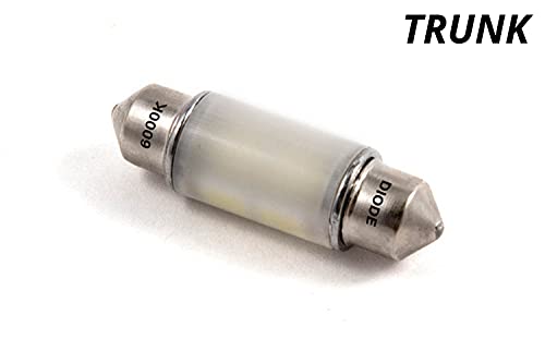Diode Dynamics Trunk Light LEDs compatible with Hyundai Tiburon 1997-2001 (pair), 36mm Festoon HP6 Cool White (6000K)