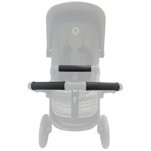 PROTEC TIF | Pack de Fundas Protectoras de Polipiel para Manillar y Asa de Transporte Compatible con Bugaboo FOX 5