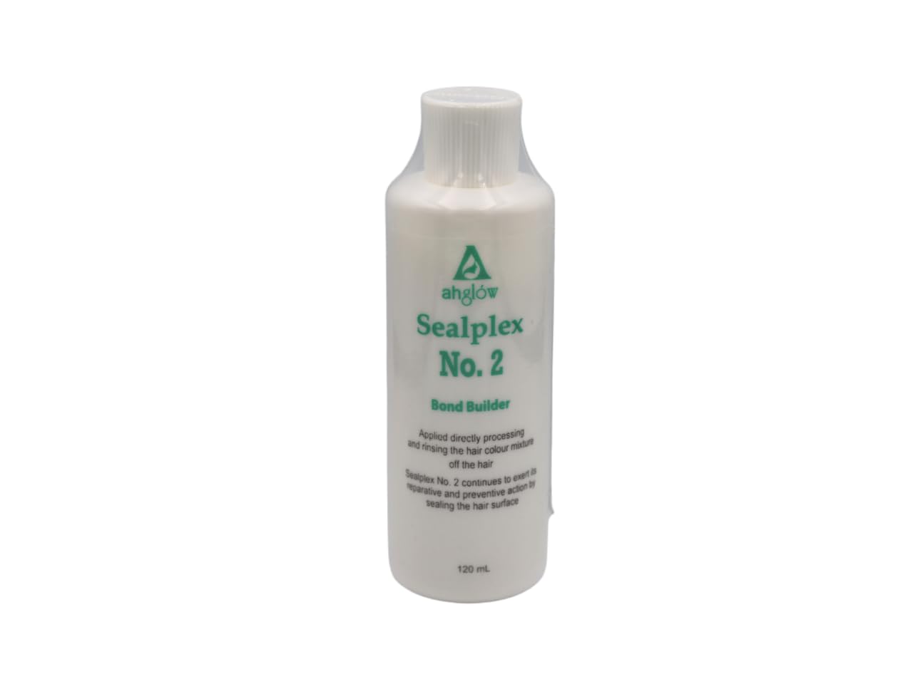 Sealplex No. 2 BOND BUILDER reduces the damage to hair during chemical treatments. Rebuilds, re-links and seals disulfide bonds. Restores hair strength and elasticty. 120ml (4 fl oz.) bottle