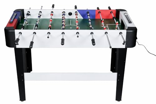 Image of IRIS 48-Inch Soccer Foosball Table for Kids & Adults - Heavy Duty Indoor Arcade Game, Sturdy Construction with Smooth Rods & Score Counter
