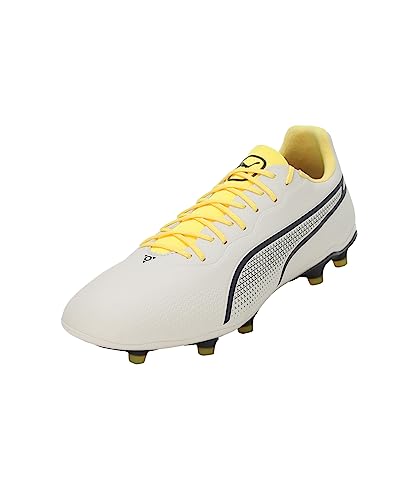 Tomaia di alta qualità PUMA King Pro FG/AG - Scarpe da calcio da uomo, Melanzana antracite, 40 EU
