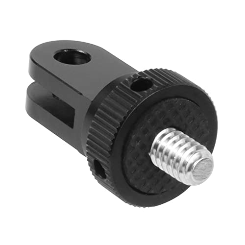MotuTech 1/4 Vite Adattatore per Supporto Treppiede in Alluminio per Action Camera Universale per GoPro 10 9 8 Black 7 6 5 4 3 Insta360 One X X2 R GO2 DJI Osmo