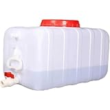 FiveLn 水貯蔵大型ウォータータンク、アウトドア貯水タンク、50L / 100L / 200L キャンプハイキング飲料水ボトルバケツ雨水収集バケットアウトドア キャンプ家庭用洗車機 汲み 容器 緊急家庭用水 (200L)