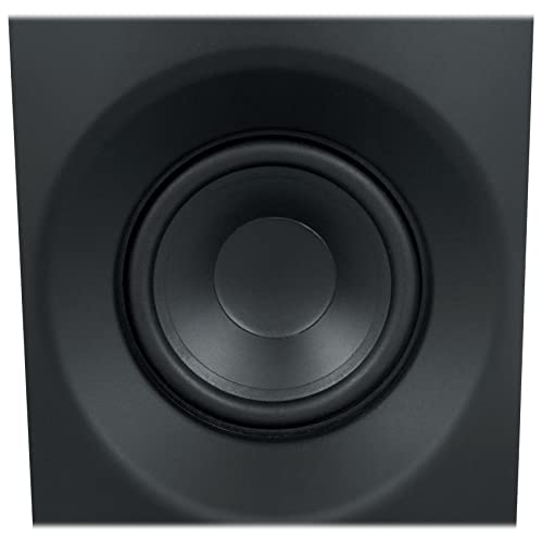 Rockville Pair Asm4 4" Pro Studio Monitor Computer Speakers W/Bluetooth+Optical, Black #TOP4