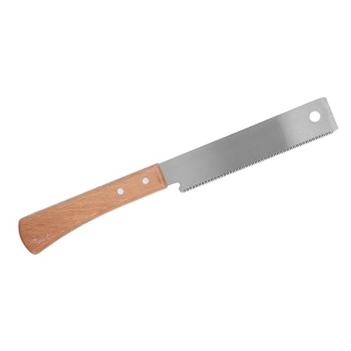 Socobeta Petite Scie à Main Manche Ergonomique en Bois de Hêtre, Lame en Acier SK5 12 Pouces pour Menuiserie Jardin – Image 6